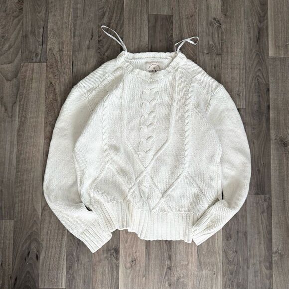 Archy & Co Cotton On cable knit crewneck sweater - Picture 1 of 7